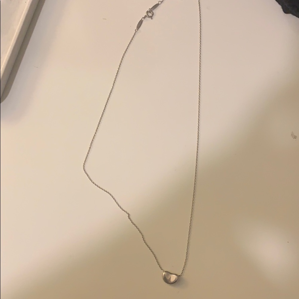 Tiffany and Co bean necklace